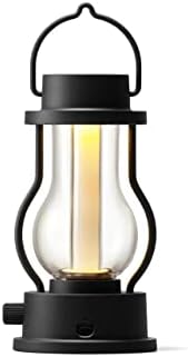 Balmuda הפנס | פנס LED נטען | 3 מצבי אור - נר, ענבר, לבן חם | קל משקל ועמיד במים | L02H-BK | שחור | גרסה אמריקאית